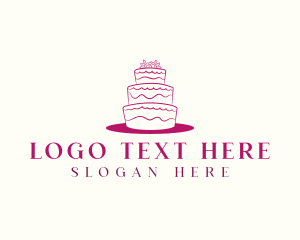 Baking Cake Decoration Logo