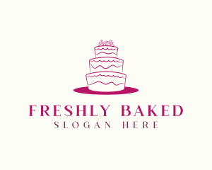 Baking Cake Decoration logo design