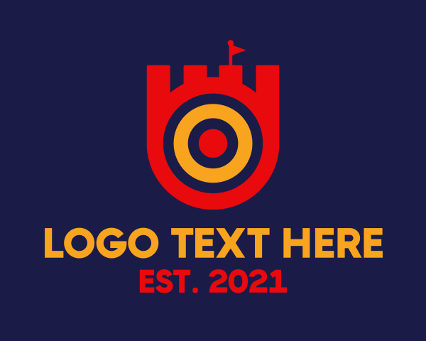 Target Range logo example 1