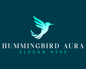 Hummingbird Wing Fly logo