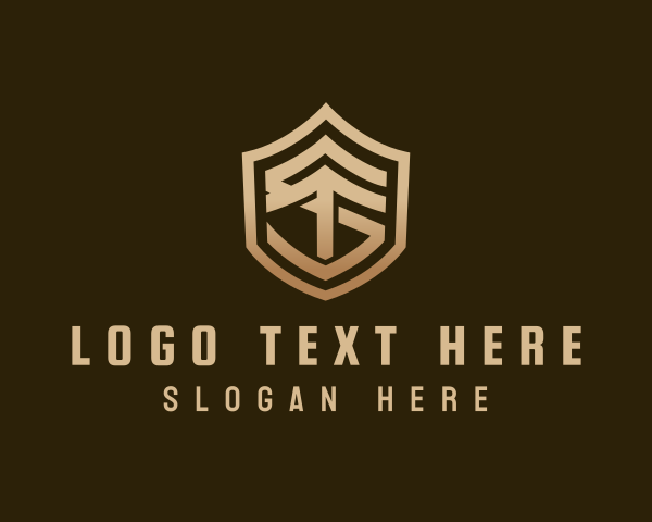 Letter St logo example 4