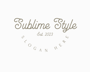 Aesthetic Round Boutique logo