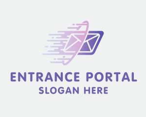 Express Mail Logistic logo design