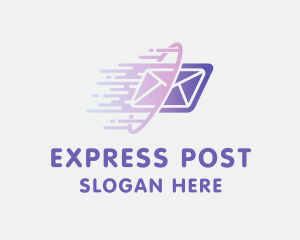 Express Mail Logistic logo design