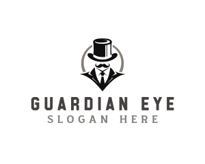 Formal Suit Gentleman Logo