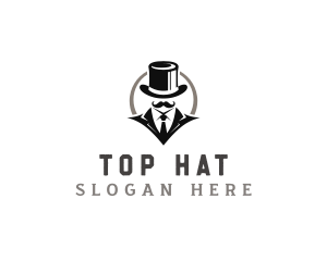 Formal Suit Gentleman logo design