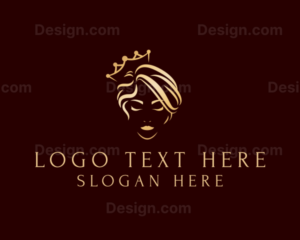 Luxury Fashion Hairstyle Logo