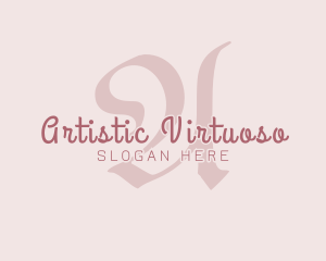 Feminine Beauty Cursive logo design