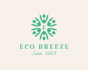 Eco Nature People Organization logo design