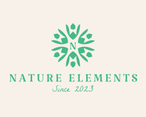 Eco Nature People Organization logo design