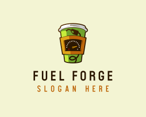 Coffee Cup Fuel  logo design