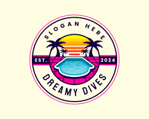 Retro Pool Resort logo