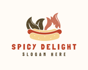 Spicy Natural Hot Dog Sandwich logo