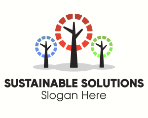 Sustainable Energy Forest logo design