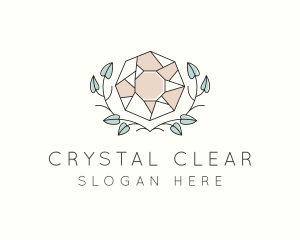 Crystal Gem Jewelry logo design