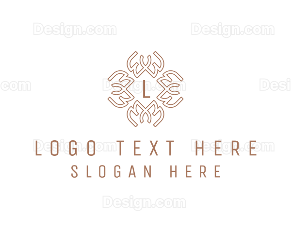 Celtic Pattern Wreath Logo