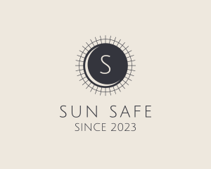 Sun Moon Eclipse logo design