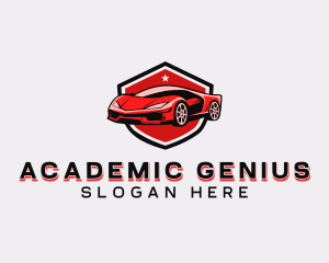 Sports Car Detailing logo design