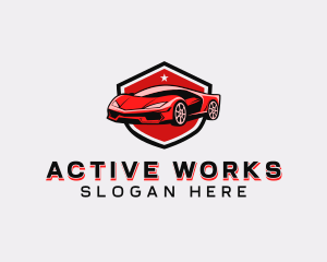 Sports Car Detailing logo design