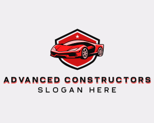 Sports Car Detailing logo design