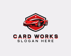 Sports Car Detailing logo design