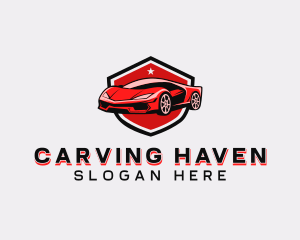 Sports Car Detailing logo design