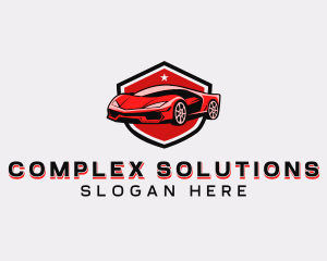 Sports Car Detailing logo design