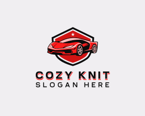 Sports Car Detailing logo design