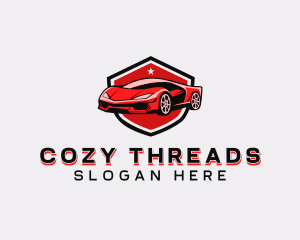 Sports Car Detailing logo design