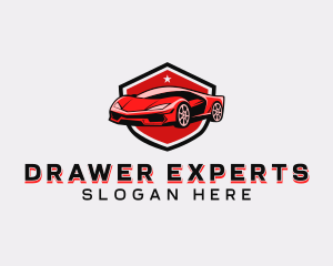 Sports Car Detailing logo design