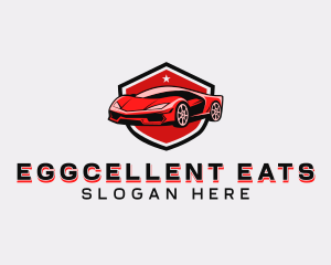 Sports Car Detailing logo design