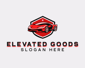 Sports Car Detailing logo design