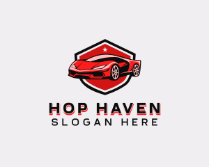 Sports Car Detailing logo design