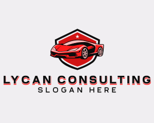 Sports Car Detailing logo design