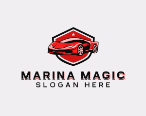 Sports Car Detailing logo design