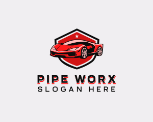 Sports Car Detailing logo design