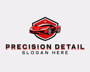 Sports Car Detailing logo design