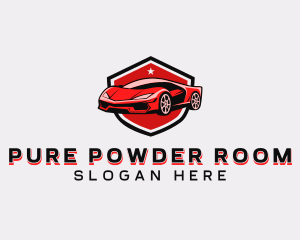 Sports Car Detailing logo design