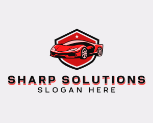 Sports Car Detailing logo design