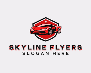 Sports Car Detailing logo design