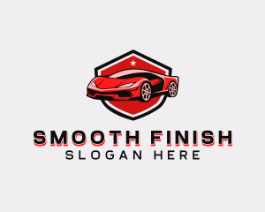 Sports Car Detailing logo design