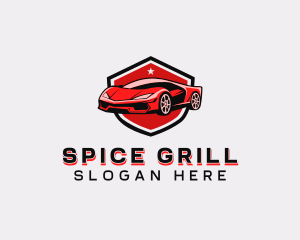 Sports Car Detailing logo design