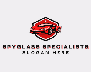 Sports Car Detailing logo design