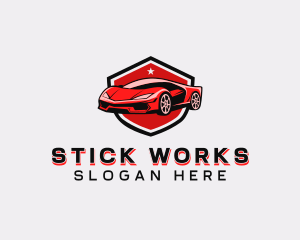 Sports Car Detailing logo design