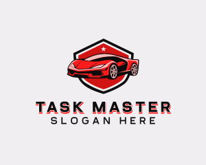 Sports Car Detailing logo design