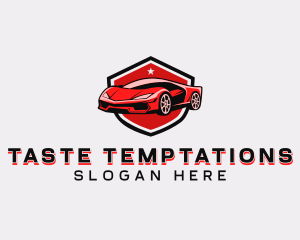 Sports Car Detailing logo design