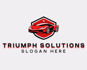 Sports Car Detailing logo design