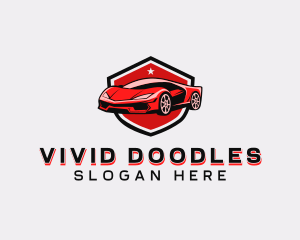 Sports Car Detailing logo design