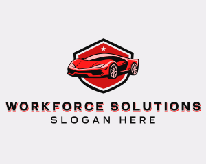 Sports Car Detailing logo design