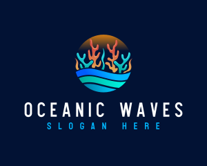 Aquatic Coral Reef logo